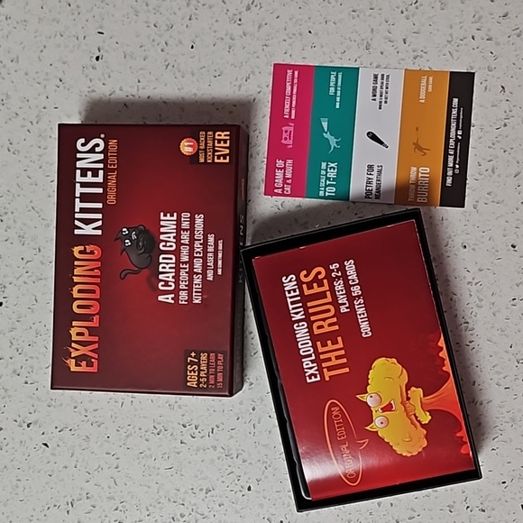 ✨️NWOT~Exploding Kittens Original Edition - Picture 7 of 8